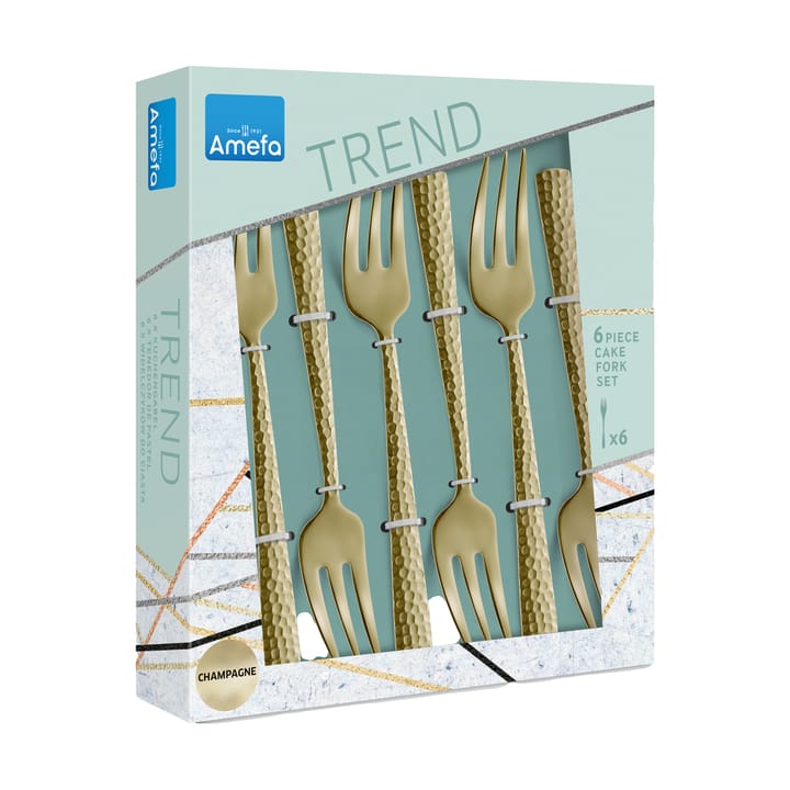 Felicity taartvorkjes 6-pack 15,6 cm, Champagne Amefa