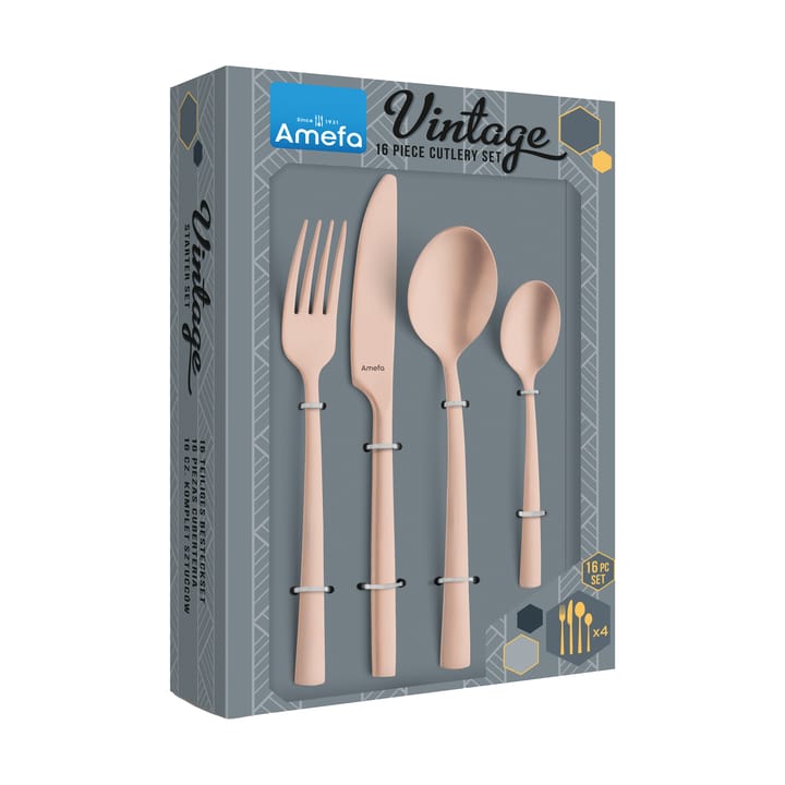 Manille Vintage bestekset 16 delen, Koper Amefa