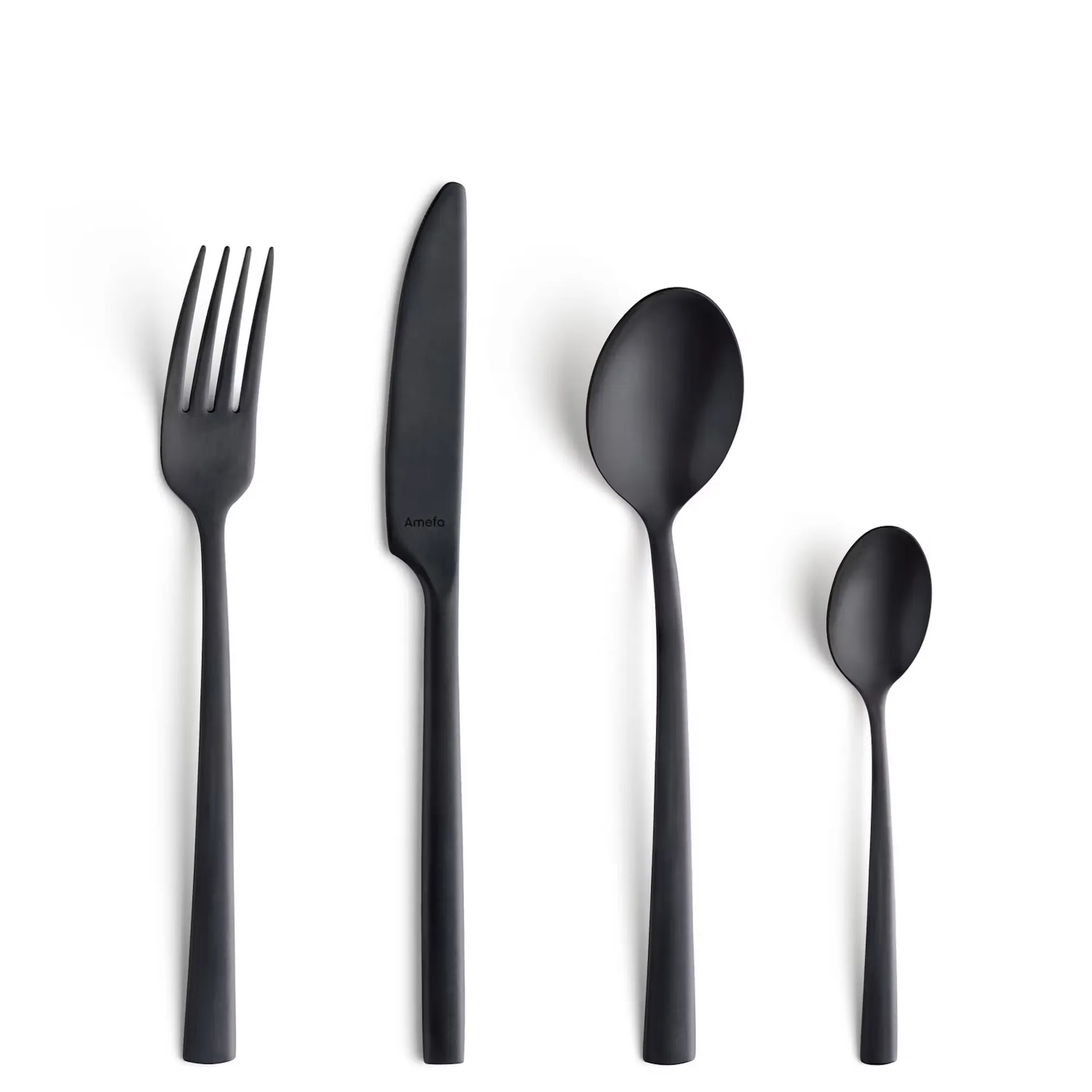 Manille Vintage bestekset 16 delen, Zwart Amefa