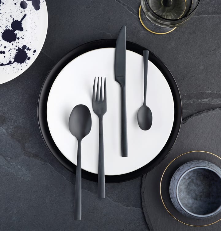 Manille Vintage bestekset 16 delen, Zwart Amefa
