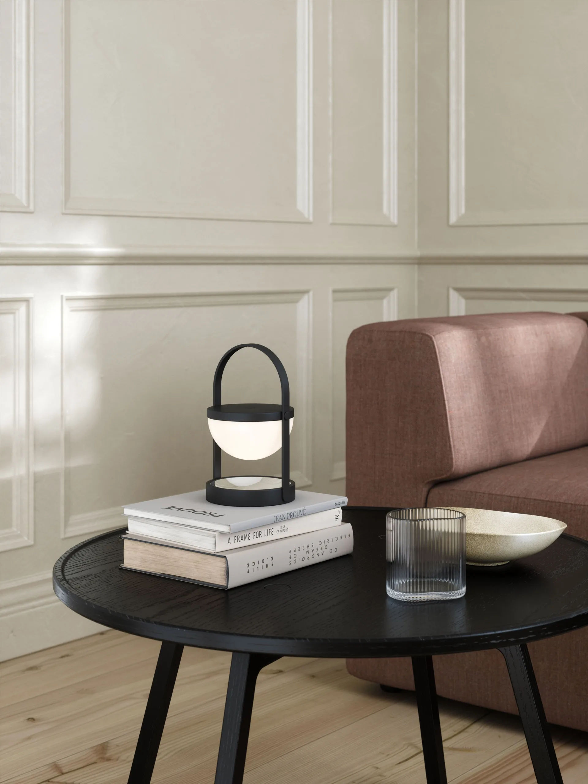 A-Flash draagbare tafellamp 22 cm, Black Andersen Furniture