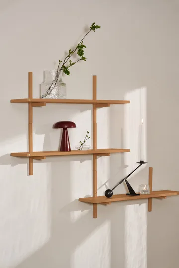 A-Light Shelf wandplank Special Edition - Brown beige 90x21x35 cm - Andersen Furniture
