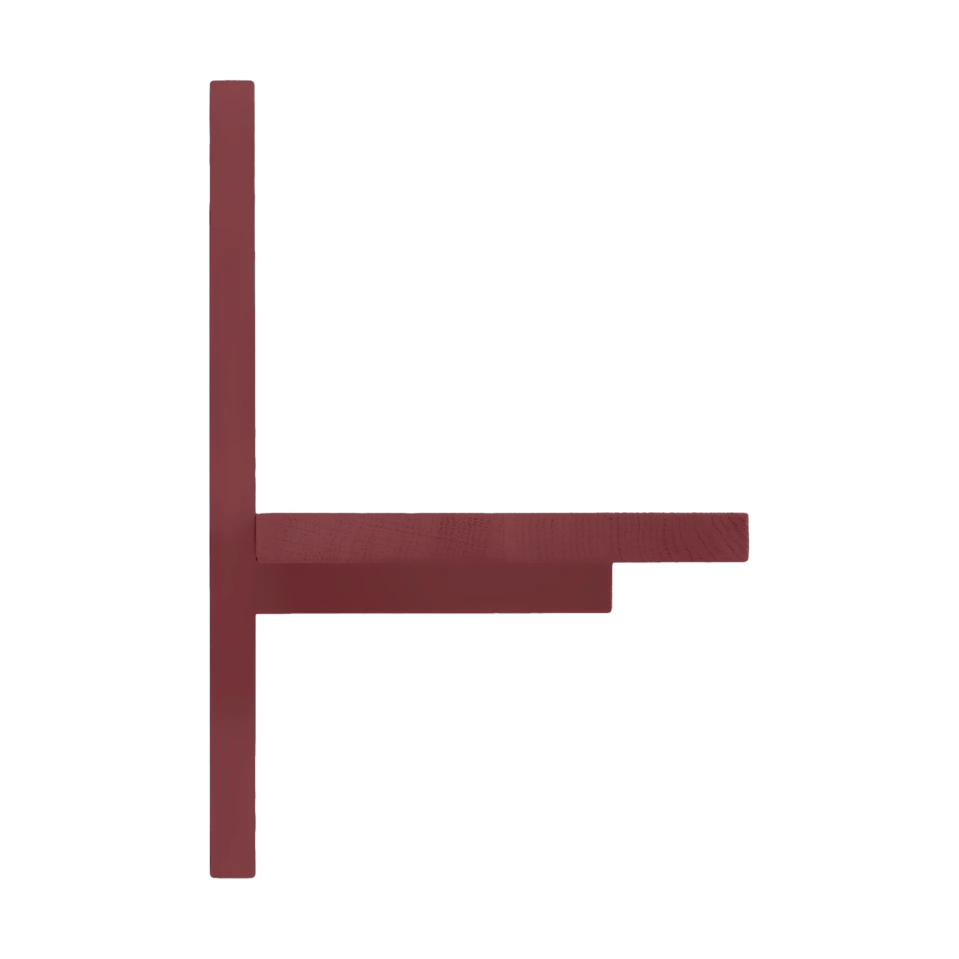 A-Light Shelf wandplank Special Edition, Wine red 90x21x35 cm Andersen Furniture