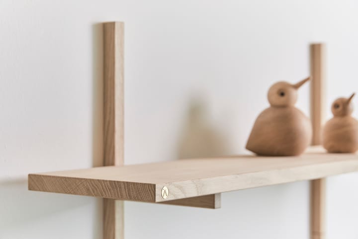 A Light Shelf wandrek 90x21x35 cm, Oak Andersen Furniture