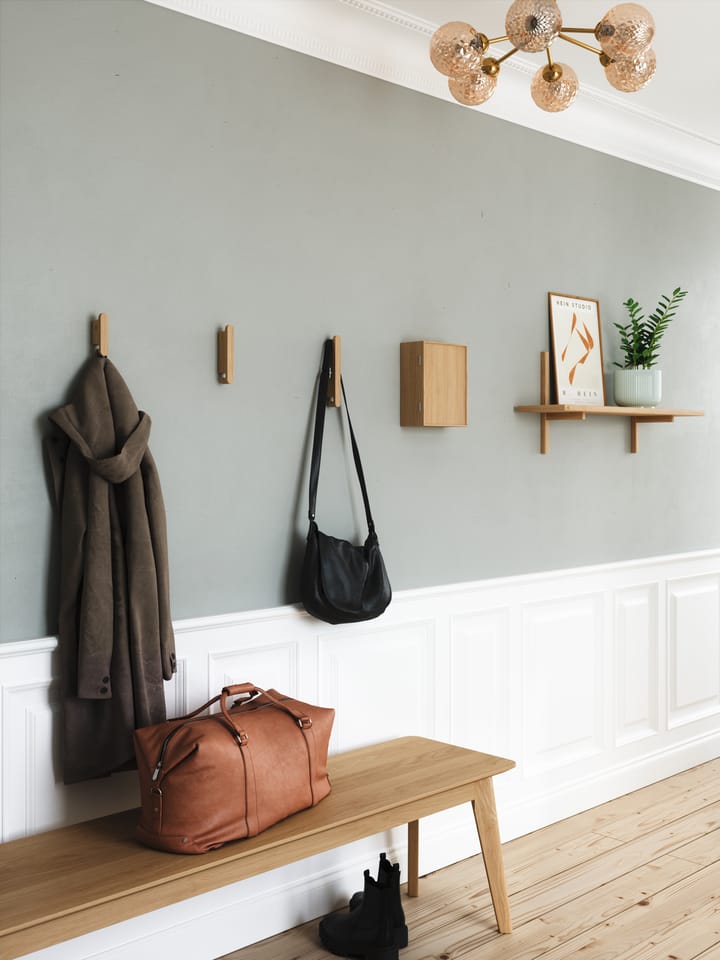 A Light Shelf wandrek 90x21x35 cm, Oak Andersen Furniture