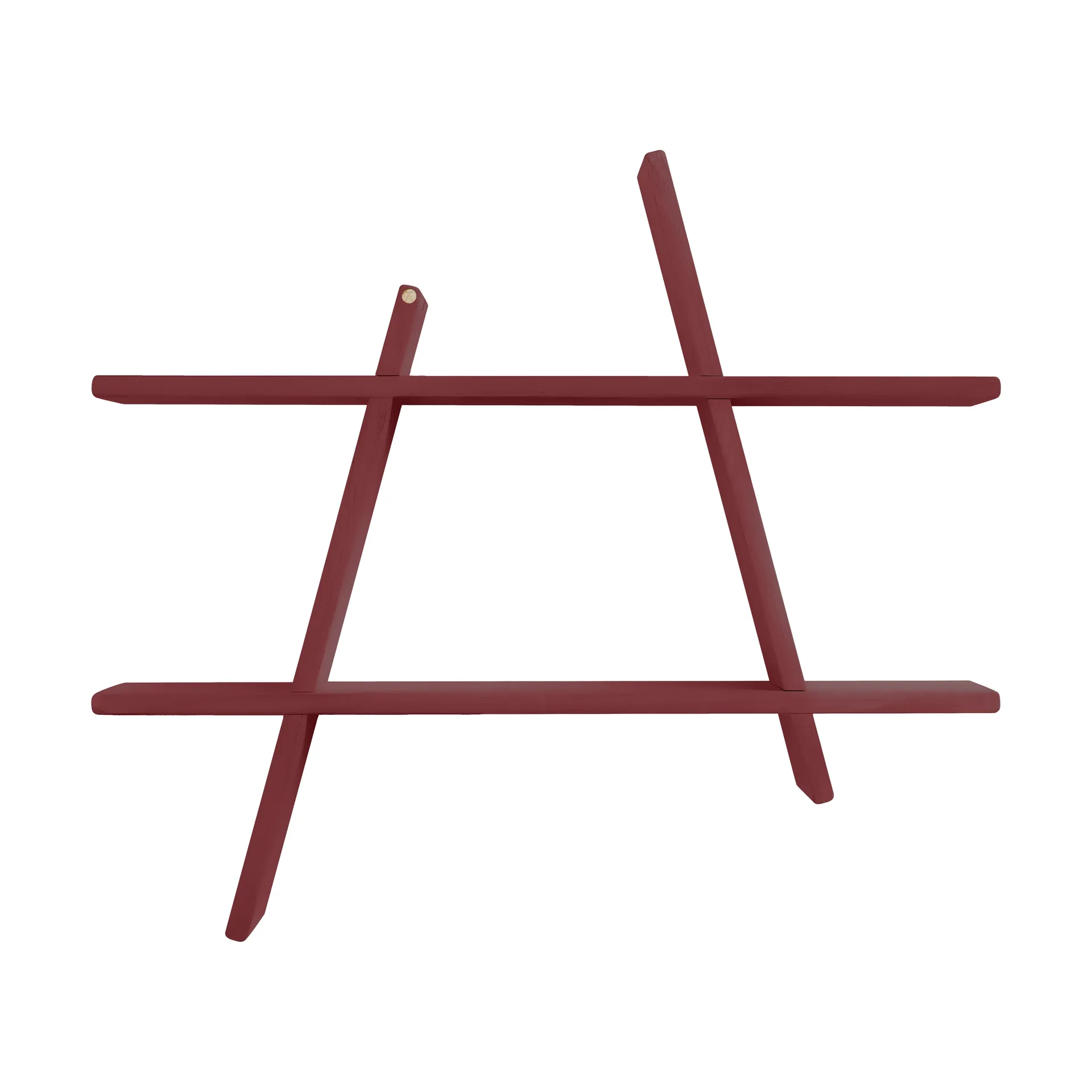 A-Shelf wandplank Special Edition, Wine red L 78x12x67 cm Andersen Furniture