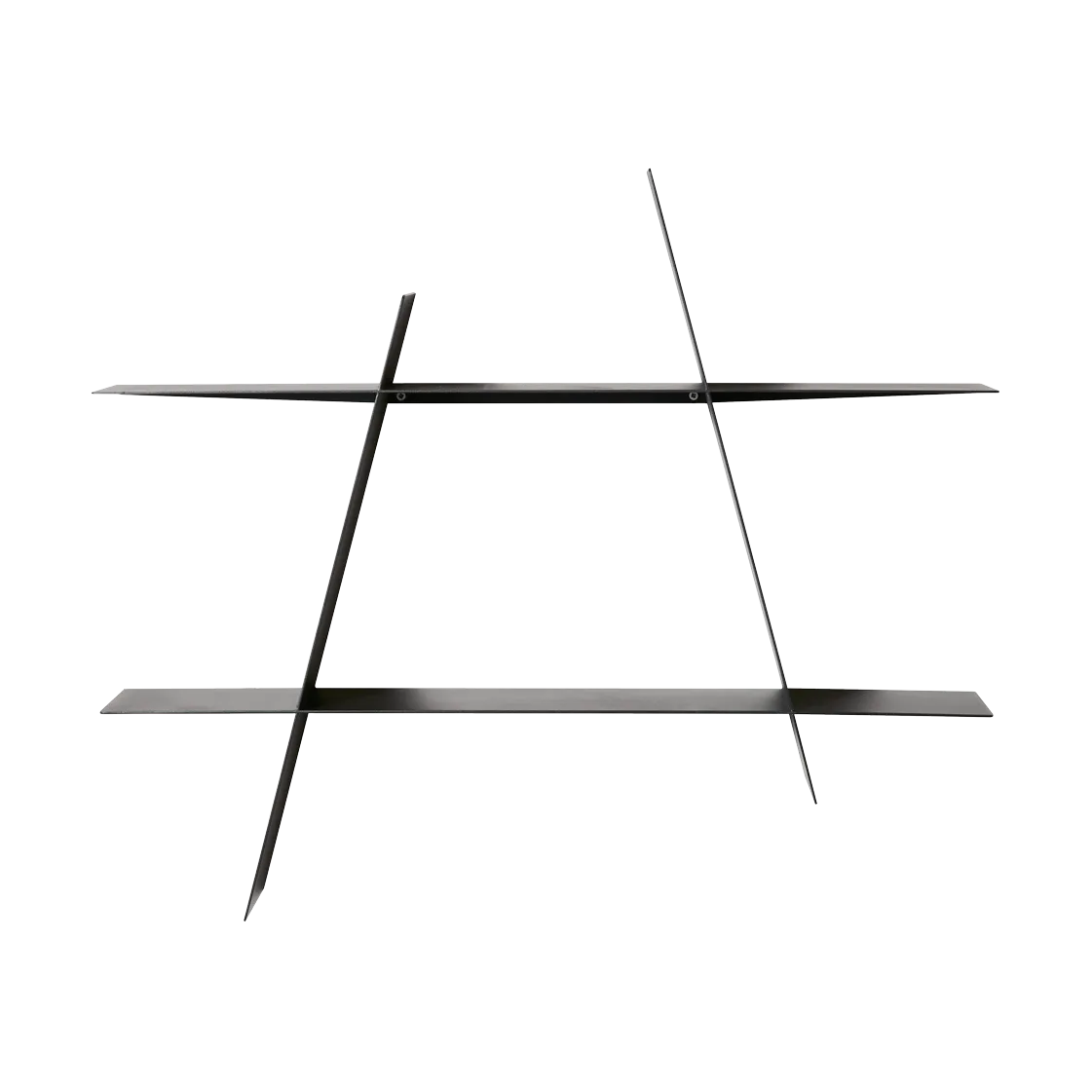 A-Shelf wandrek Large 78x12x67 cm, Black Andersen Furniture