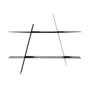 A-Shelf wandrek Large 78x12x67 cm - Black - Andersen Furniture