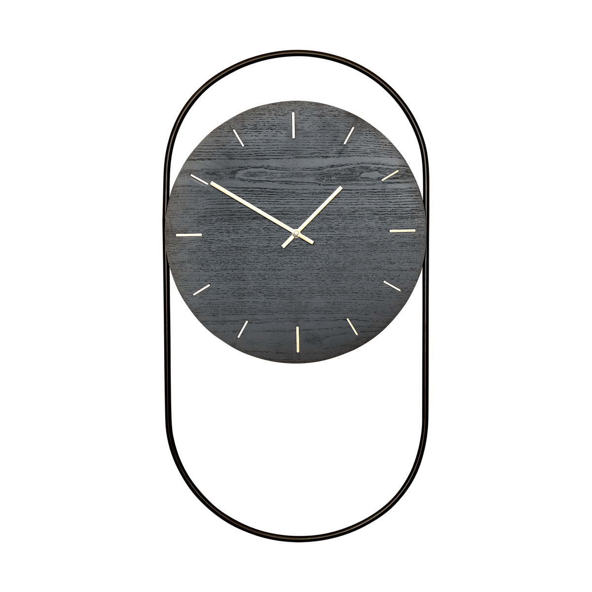 Andersen Furniture A-Wall wandklok 41x76 cm Black-brass