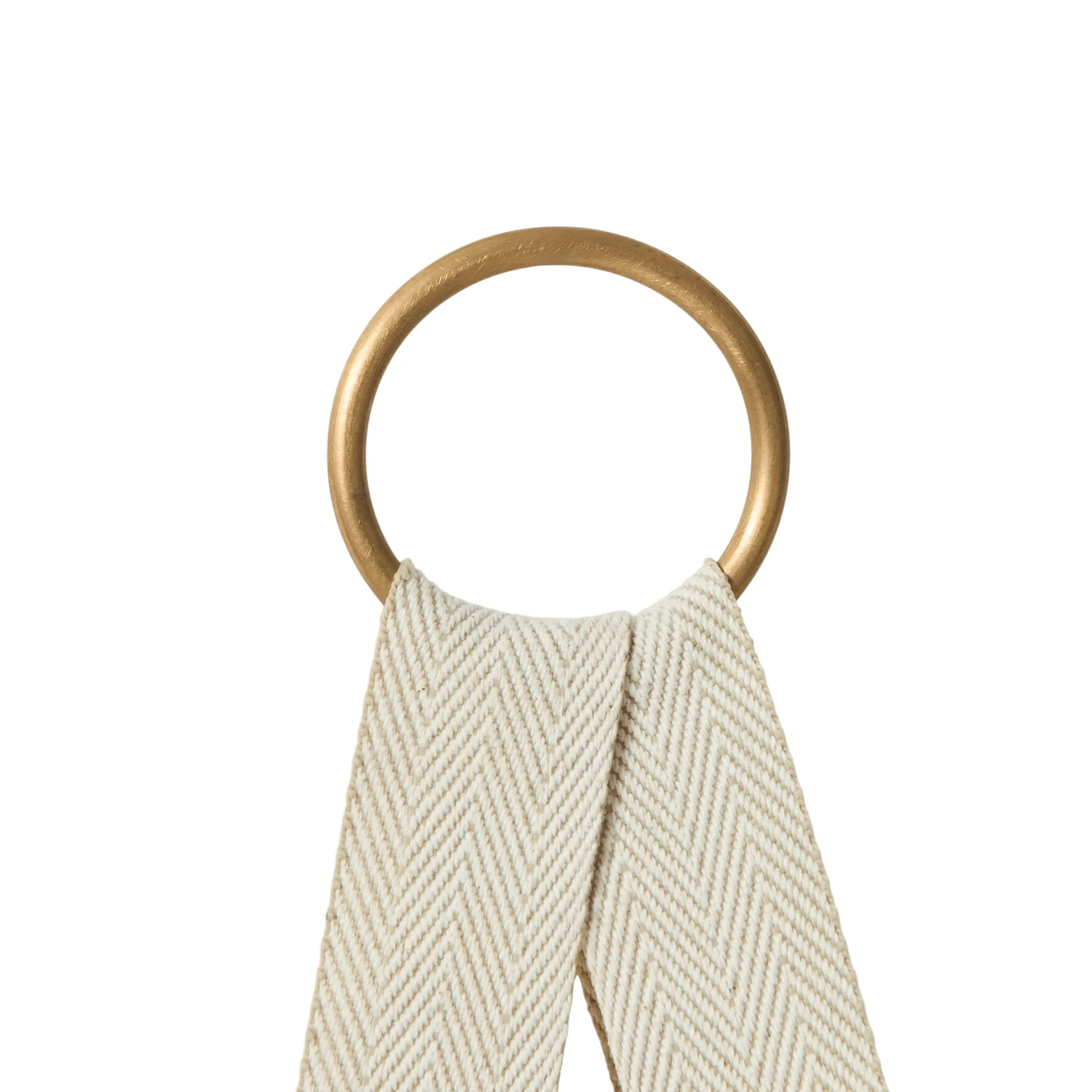 Andersen dienbladhouder, Katoen-messing Andersen Furniture
