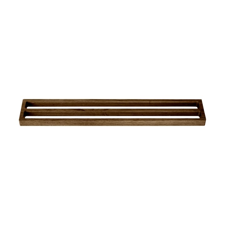 Andersen handdoekstang dubbel 73,5 cm - Dark Stain Matt Lacquer Ash - Andersen Furniture