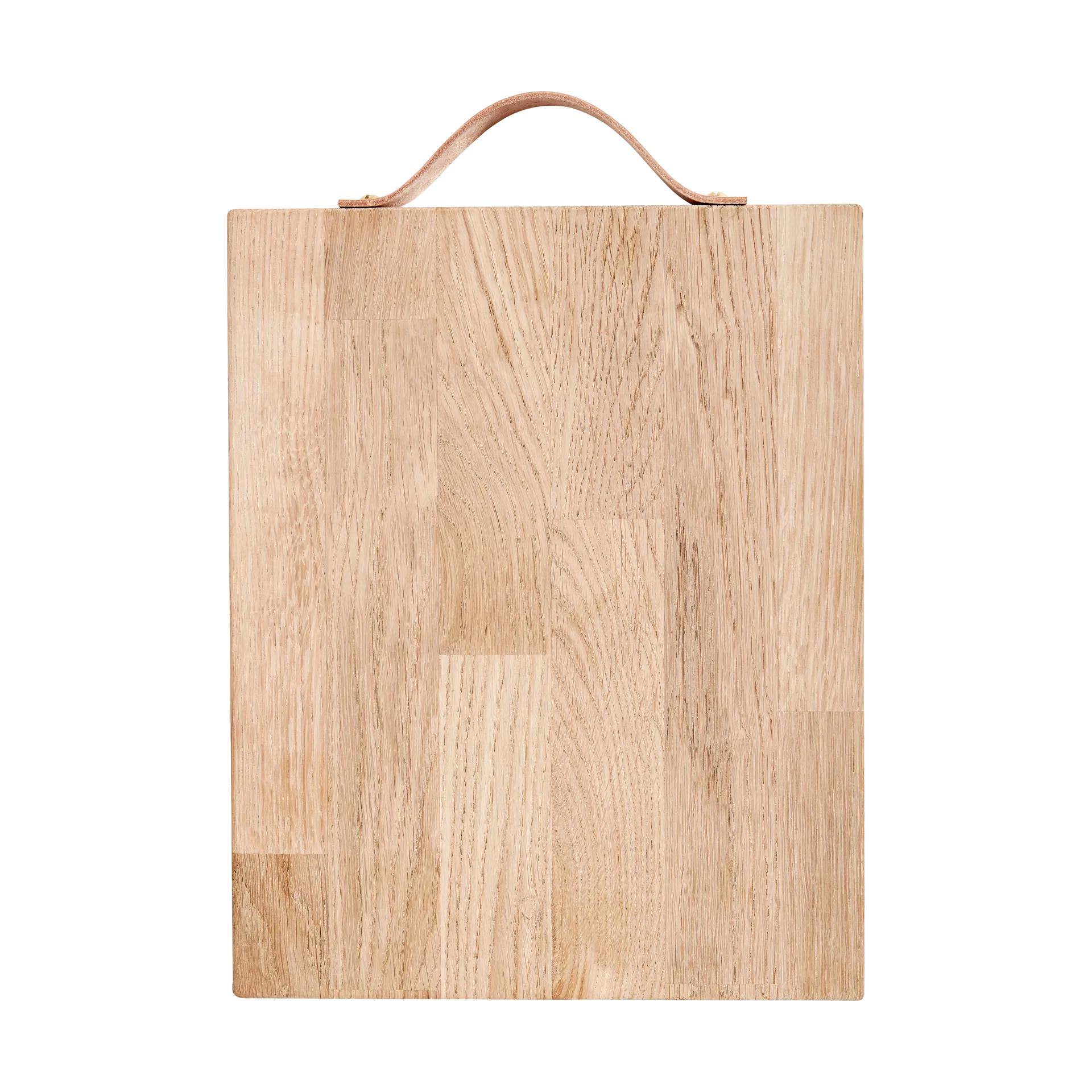 Andersen snijplank met leren handvat Medium 24x30 cm, Oak Andersen Furniture