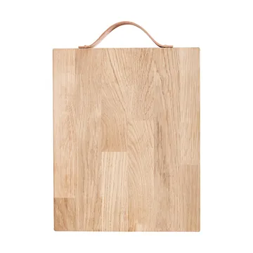 Andersen snijplank met leren handvat Medium 24x30 cm - Oak - Andersen Furniture