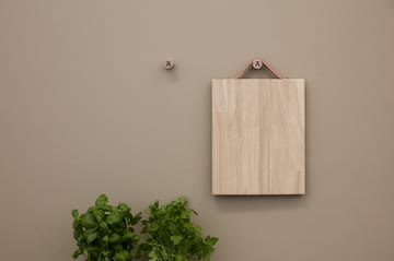 Andersen snijplank met leren handvat Medium 24x30 cm - Oak - Andersen Furniture