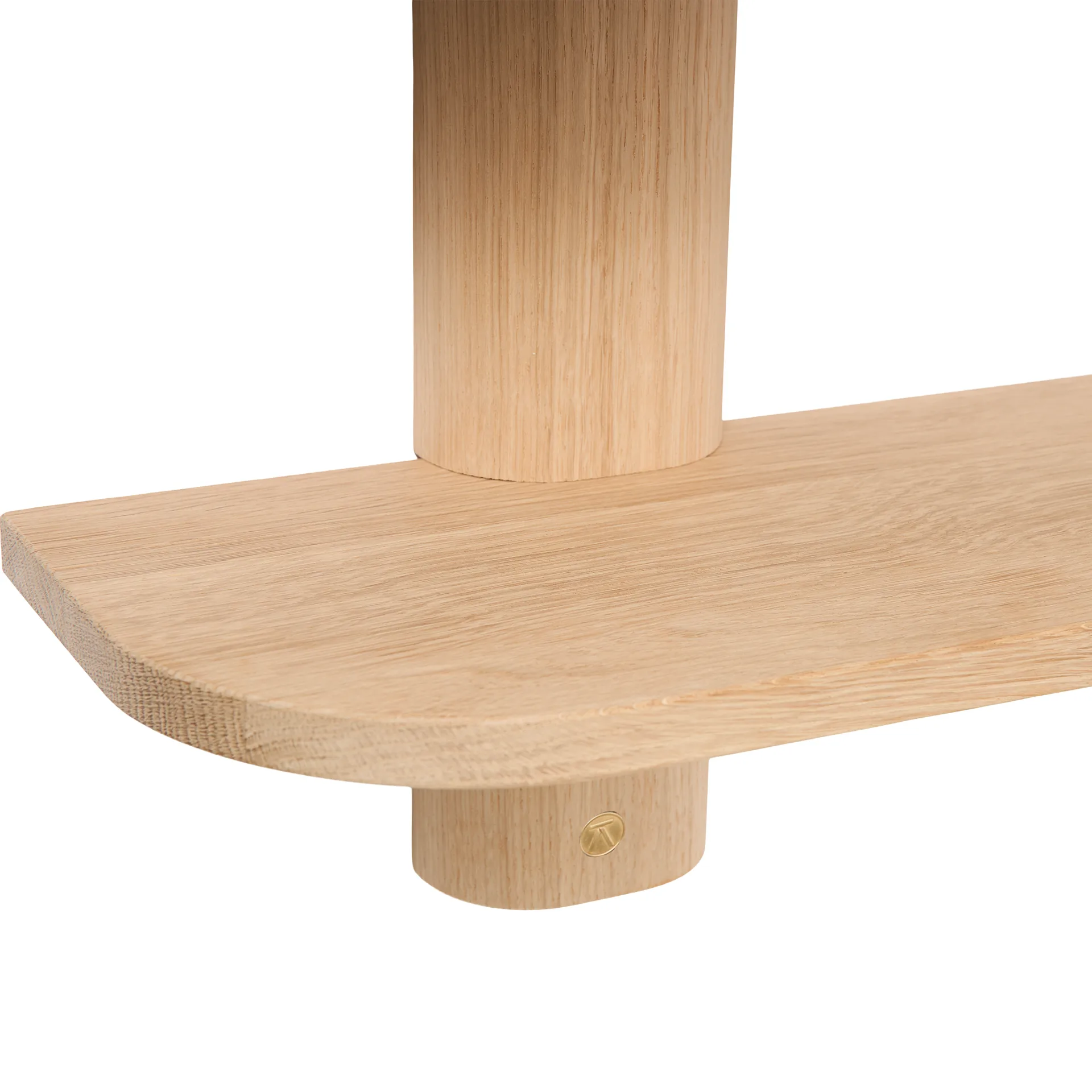 Bend wandplank, Oak, 50x18x40 cm Andersen Furniture