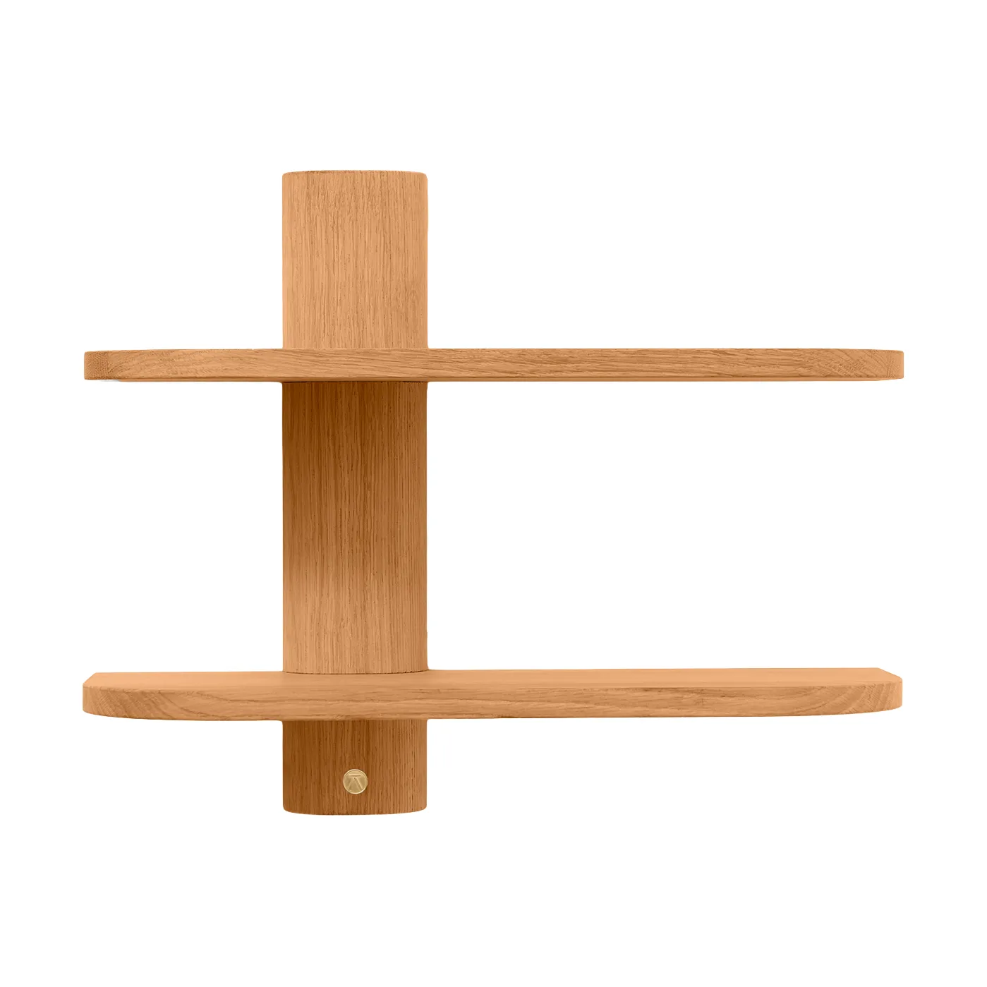 Bend wandplank, Oiled Nature Oak, 50x18x40 cm Andersen Furniture