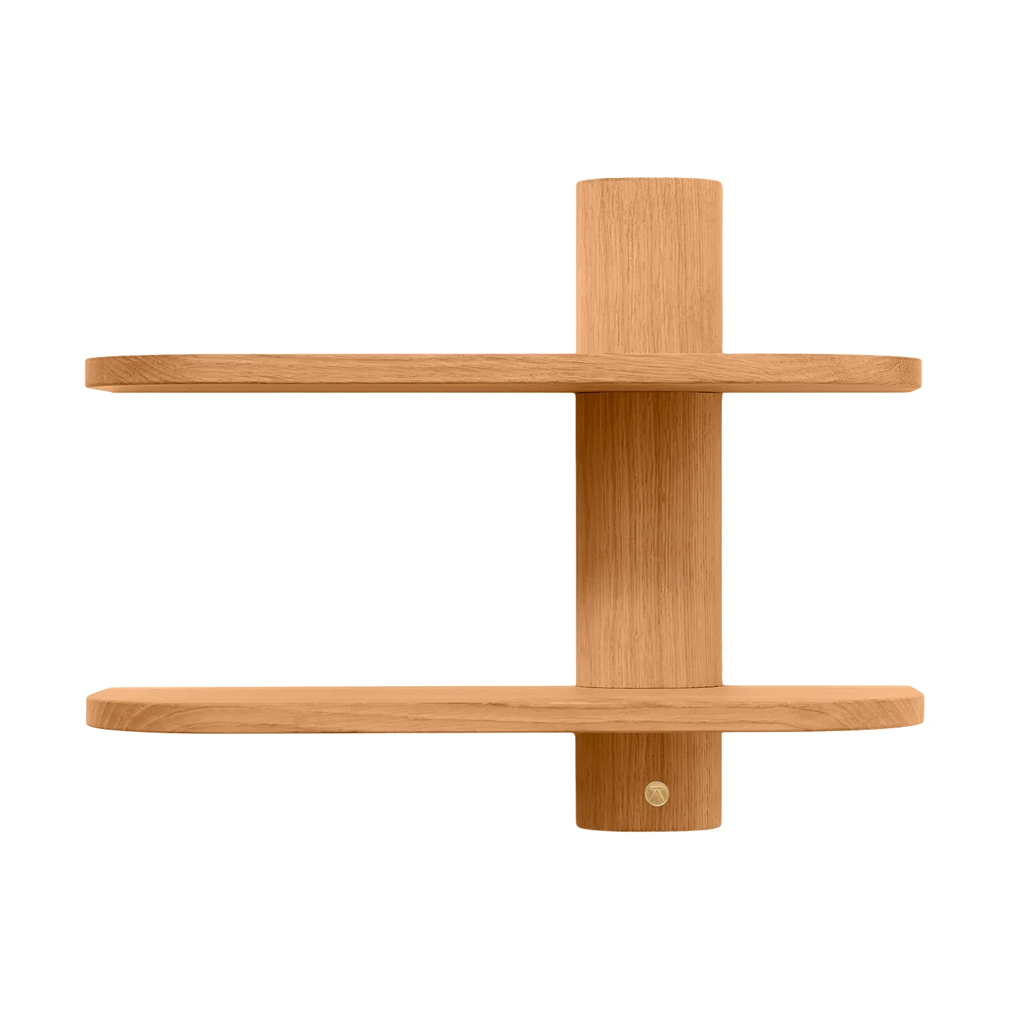 Bend wandplank, Oiled Nature Oak, 50x18x40 cm Andersen Furniture