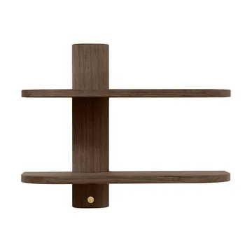 Bend wandplank - Smoked Oiled Oak, 50x18x40 cm - Andersen Furniture