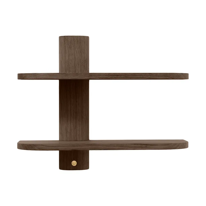 Bend wandplank - Smoked Oiled Oak, 50x18x40 cm - Andersen Furniture