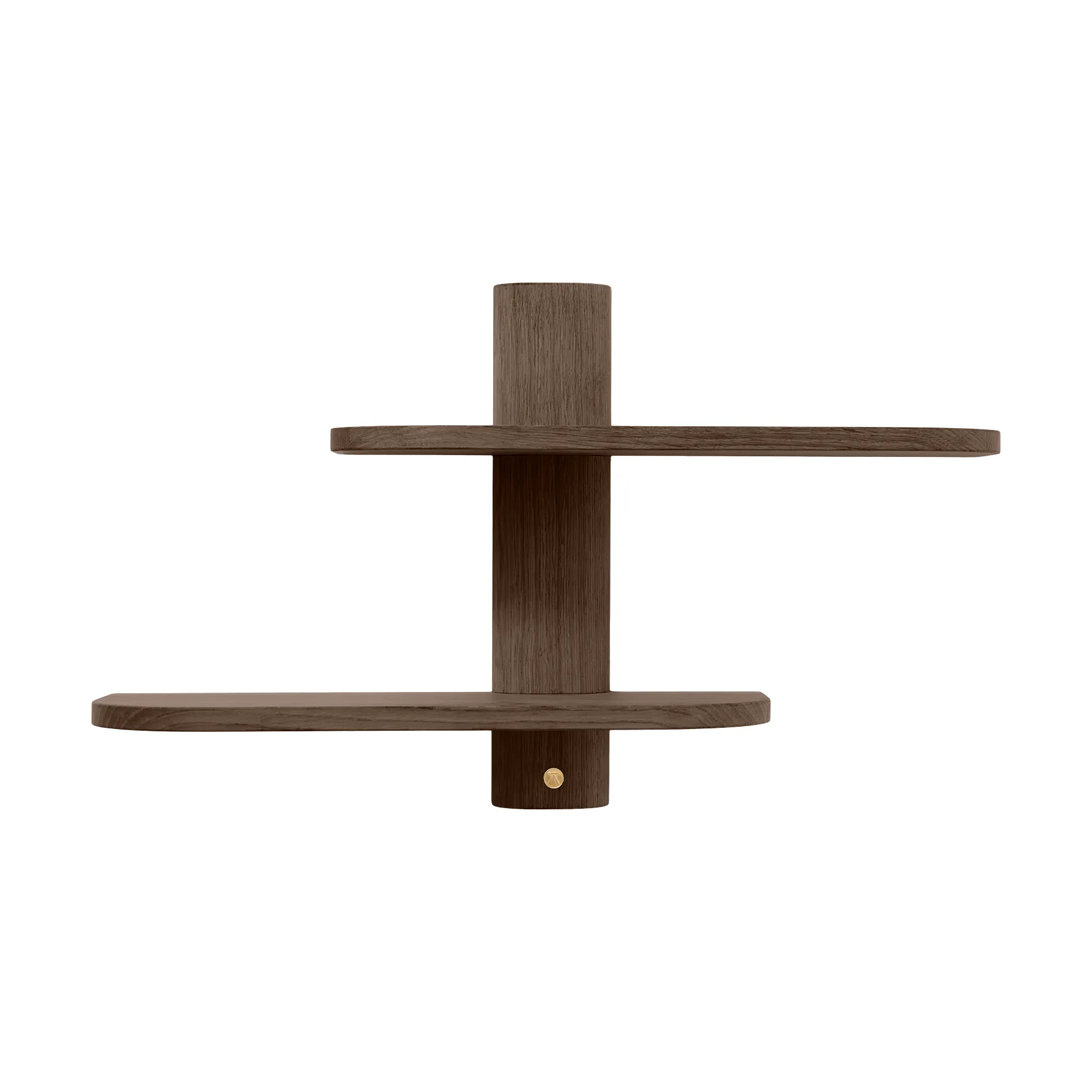 Bend wandplank, Smoked Oiled Oak, 50x18x40 cm Andersen Furniture