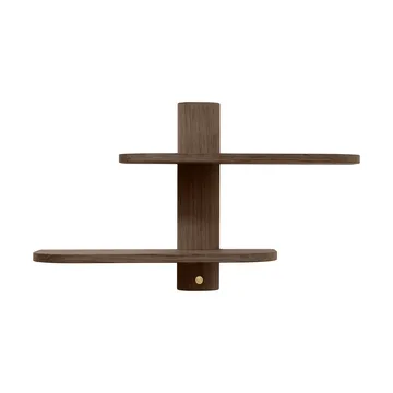 Bend wandplank - Smoked Oiled Oak, 50x18x40 cm - Andersen Furniture