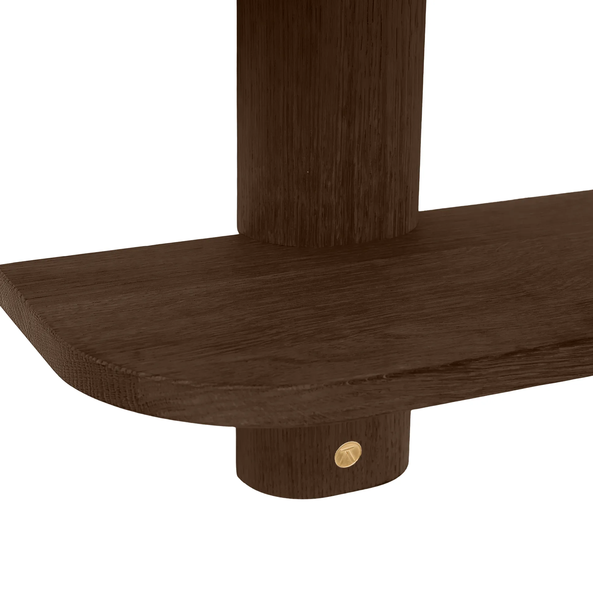 Bend wandplank, Smoked Oiled Oak, 50x18x40 cm Andersen Furniture