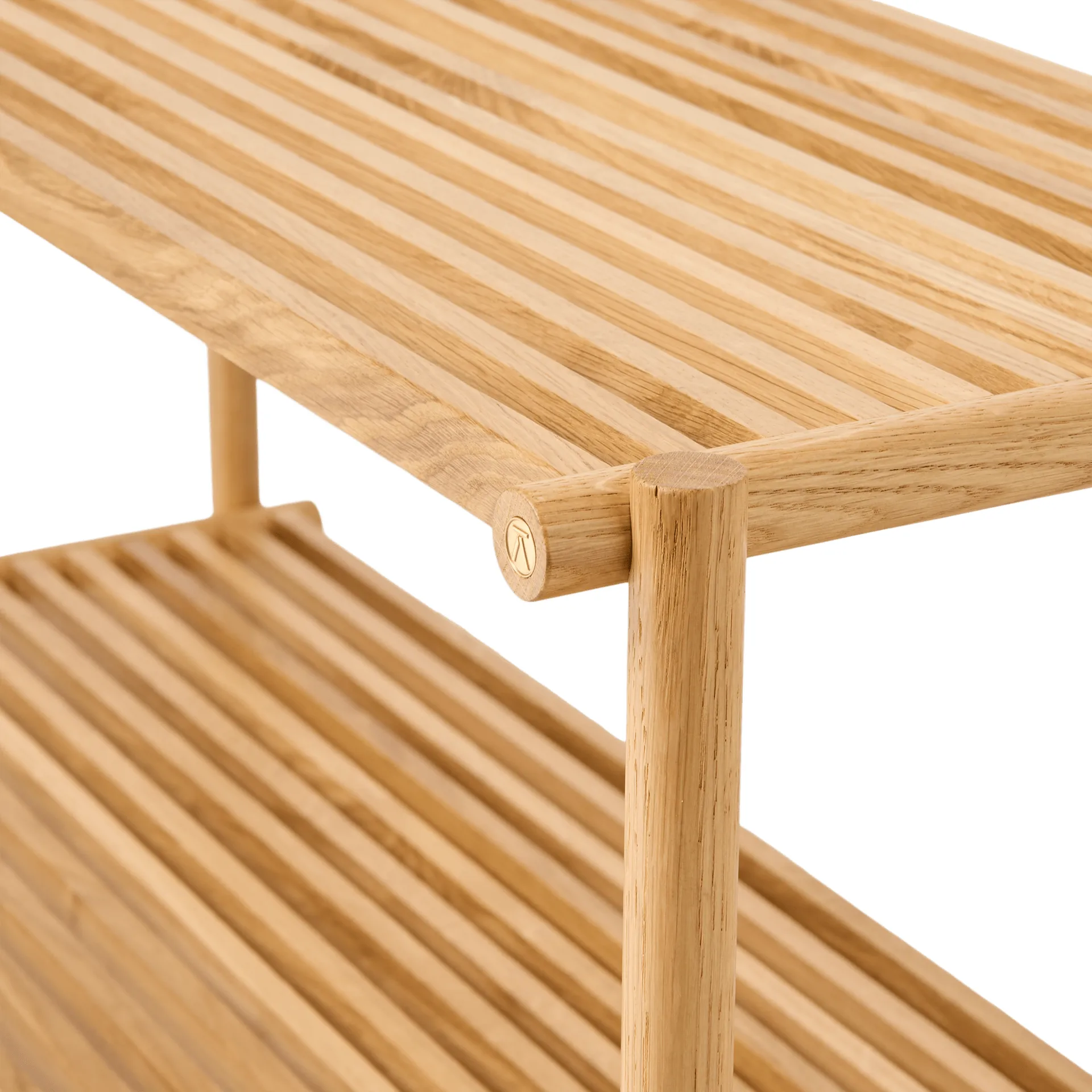 Column schoenenrek, mat gelakt eikenhout Andersen Furniture