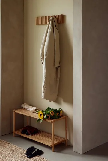 Column schoenenrek - mat gelakt eikenhout - Andersen Furniture