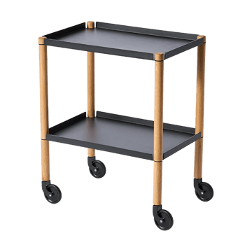 Connect tafel - Geolied eikenhout, zwart metaal - Andersen Furniture