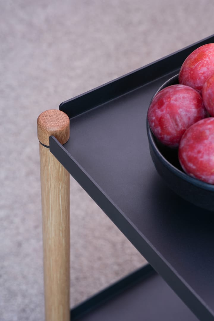 Connect tafel, Geolied eikenhout, zwart metaal Andersen Furniture