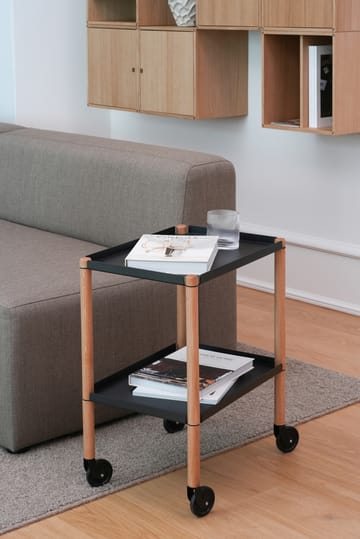Connect tafel - Geolied eikenhout, zwart metaal - Andersen Furniture
