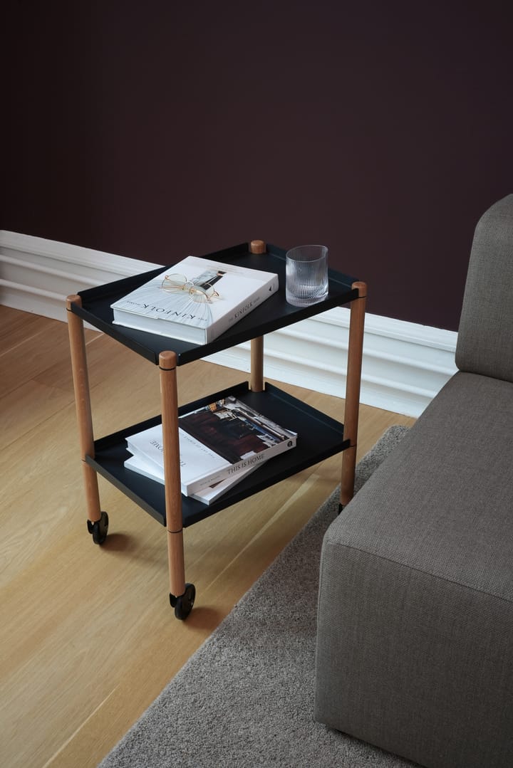 Connect tafel, Geolied eikenhout, zwart metaal Andersen Furniture