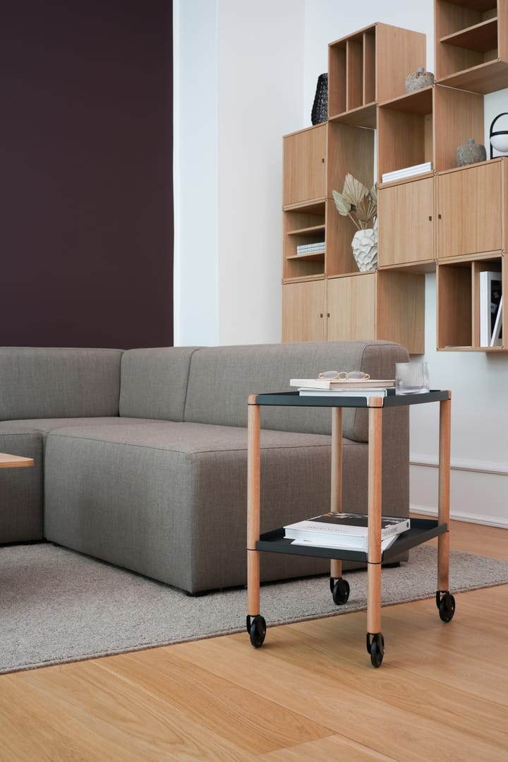 Connect tafel, Geolied eikenhout, zwart metaal Andersen Furniture