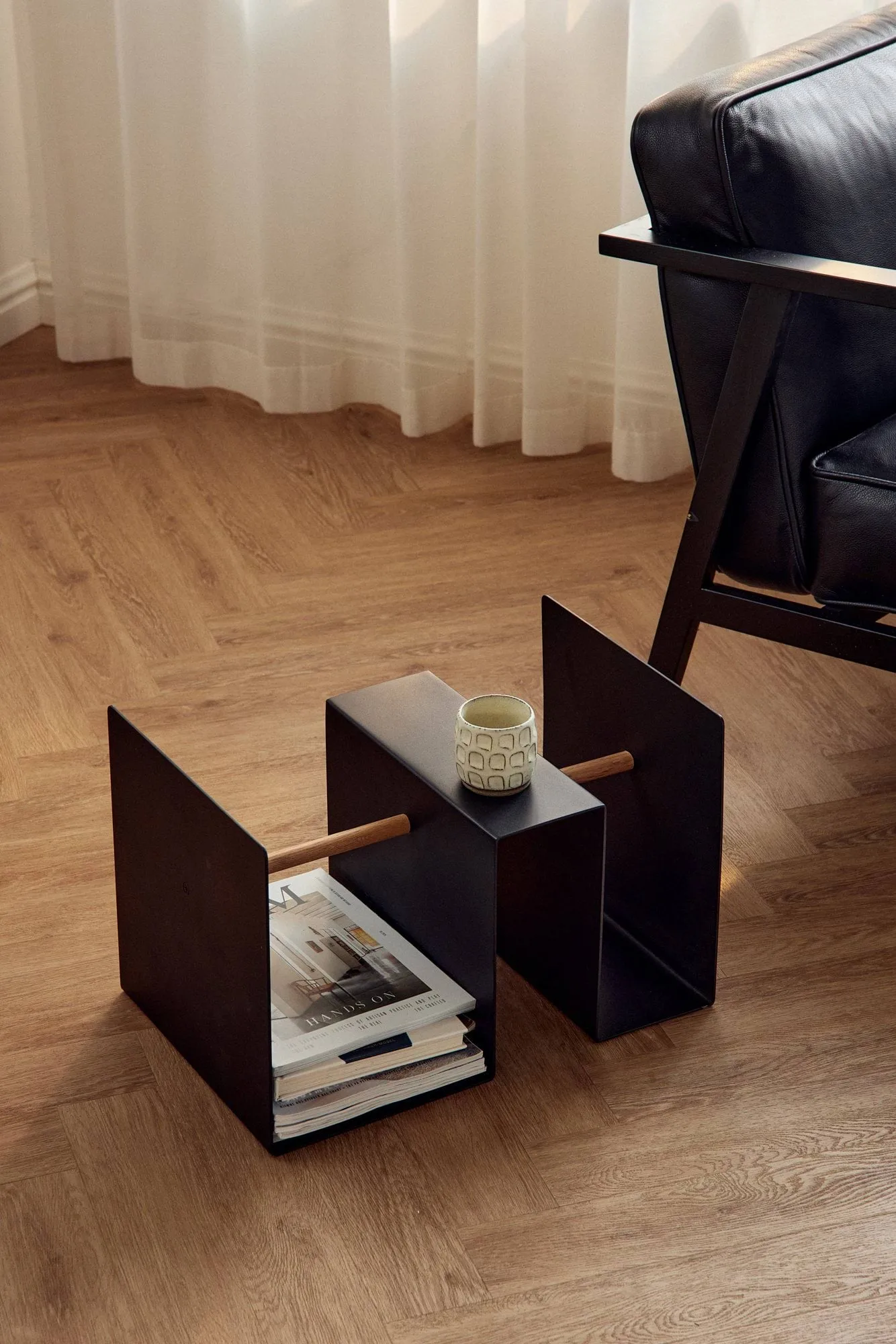 Edge bijzettafel, Black (zwart) Andersen Furniture