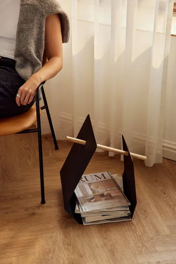 Edge tijdschriftenhouder - Black (zwart) - Andersen Furniture