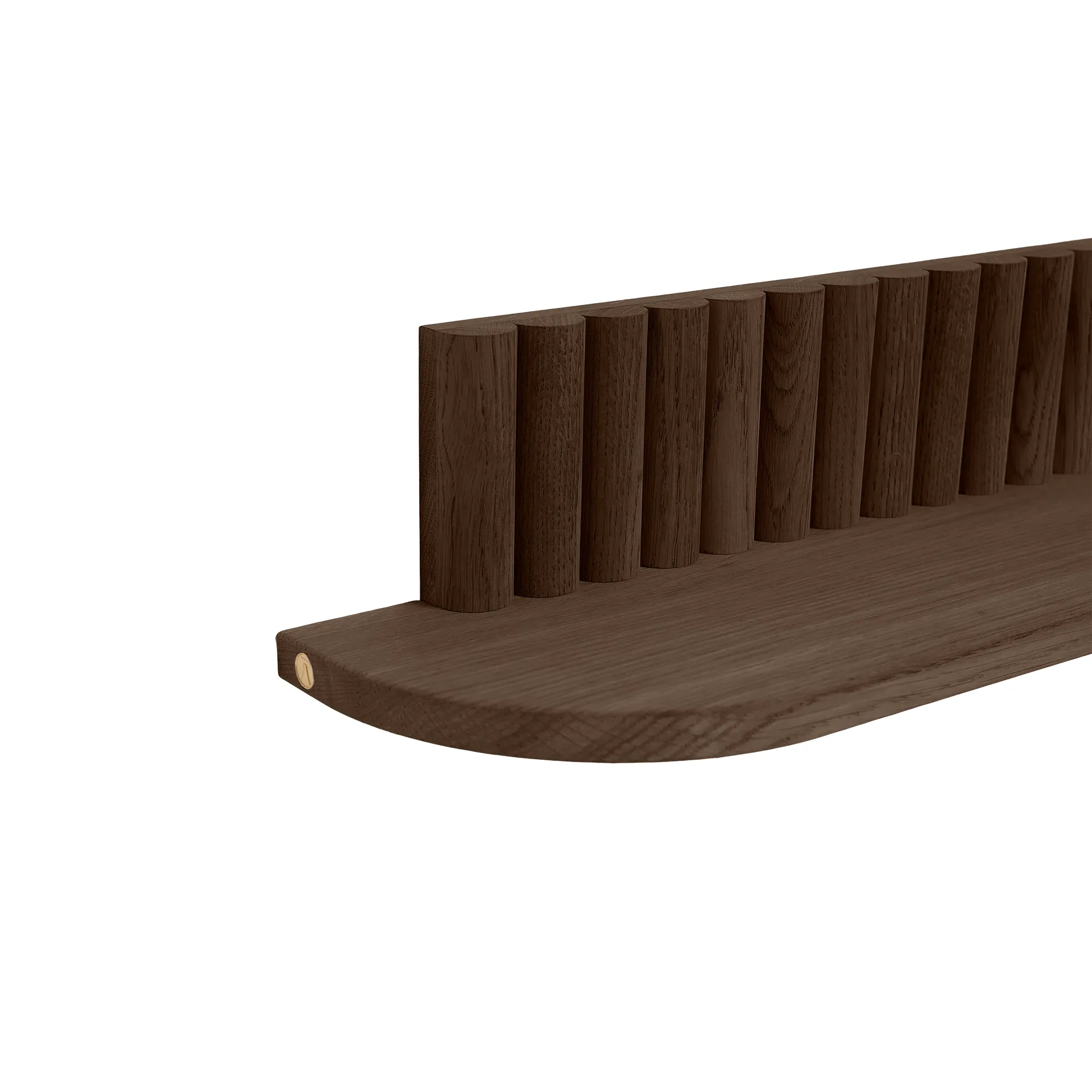 Pillar wandplank, Smoked Oiled Oak, 78x15x12 cm Andersen Furniture