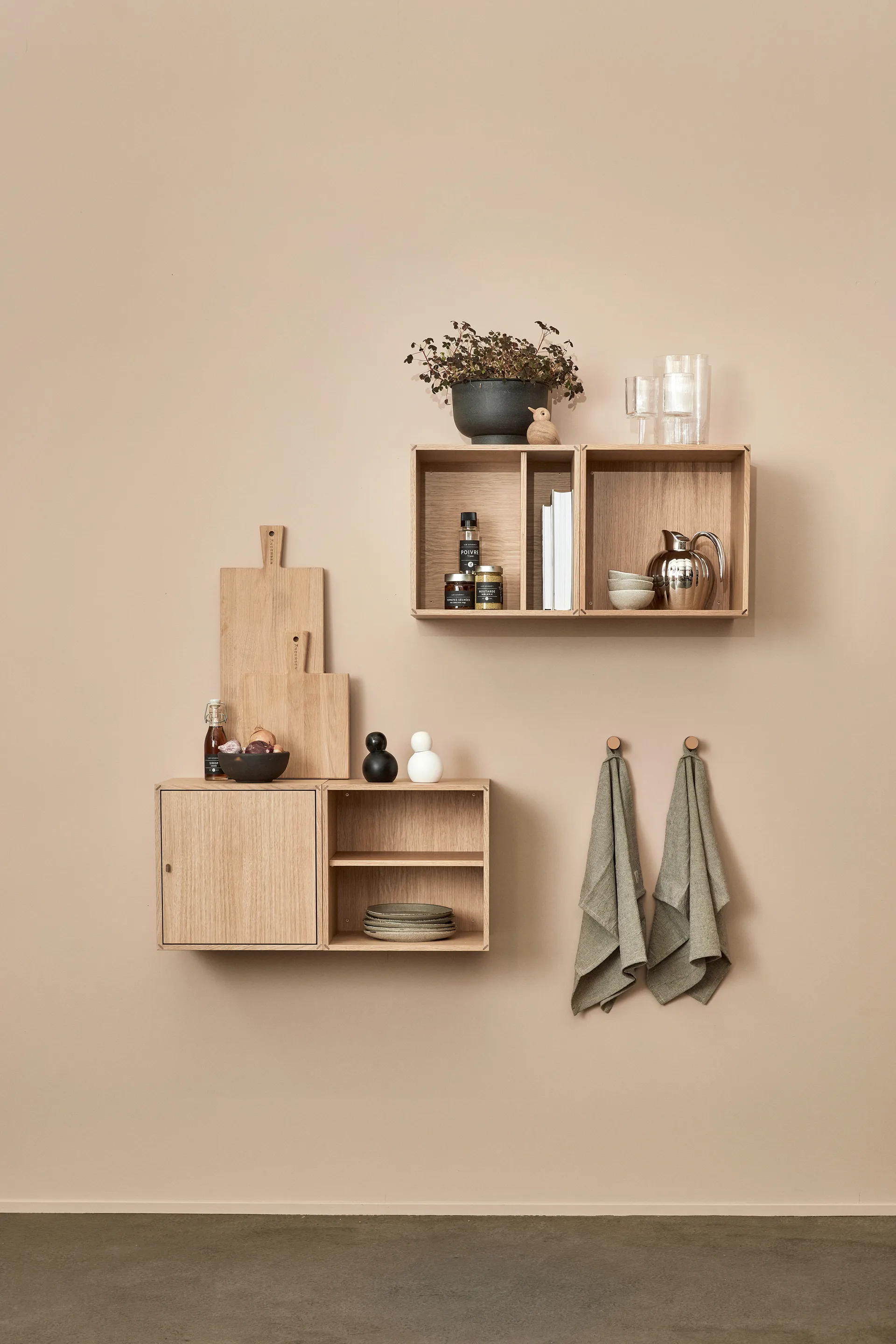 S10 Signature Module kastje met deur 38x30x38 cm, Oak Andersen Furniture