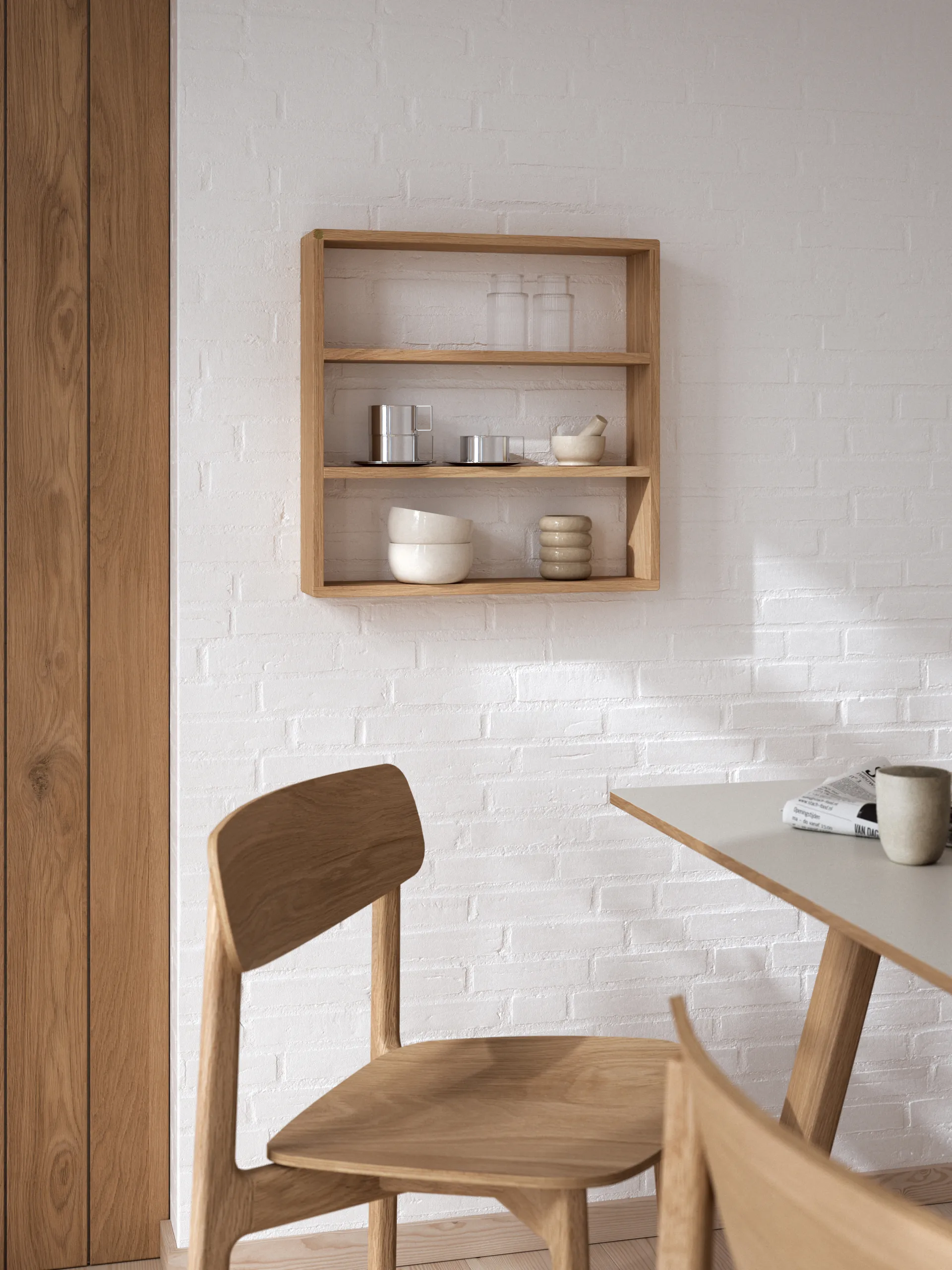 Sector wandplank, Oak, 50x50x10 cm Andersen Furniture