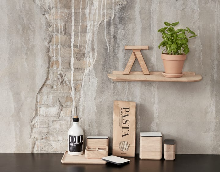 Shelf 1 wandrek 40 cm, Oak Andersen Furniture
