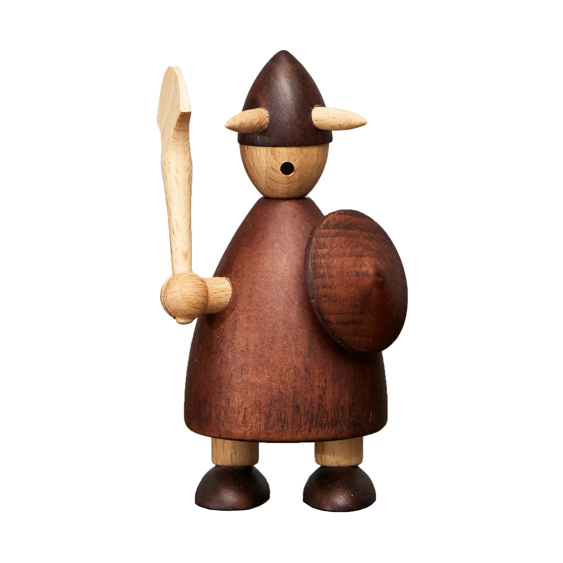 The vikings of Denmark houten figuur Medium, Stained beech Andersen Furniture