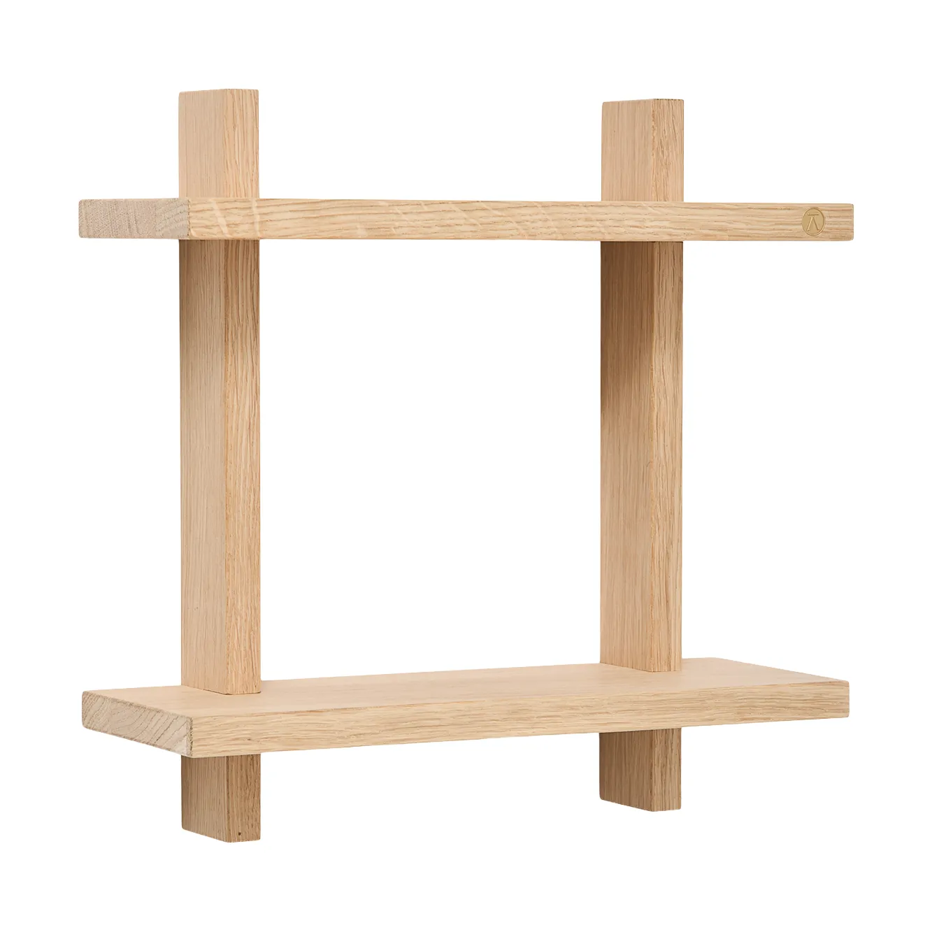 Treat wandplank dubbel, Oak, 34x12x34 cm Andersen Furniture