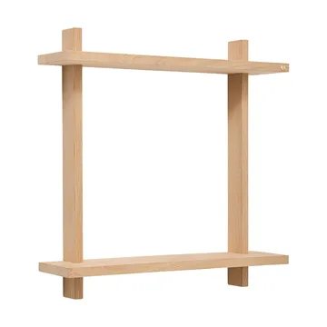 Treat wandplank dubbel - Oak, 50x12x50 cm - Andersen Furniture