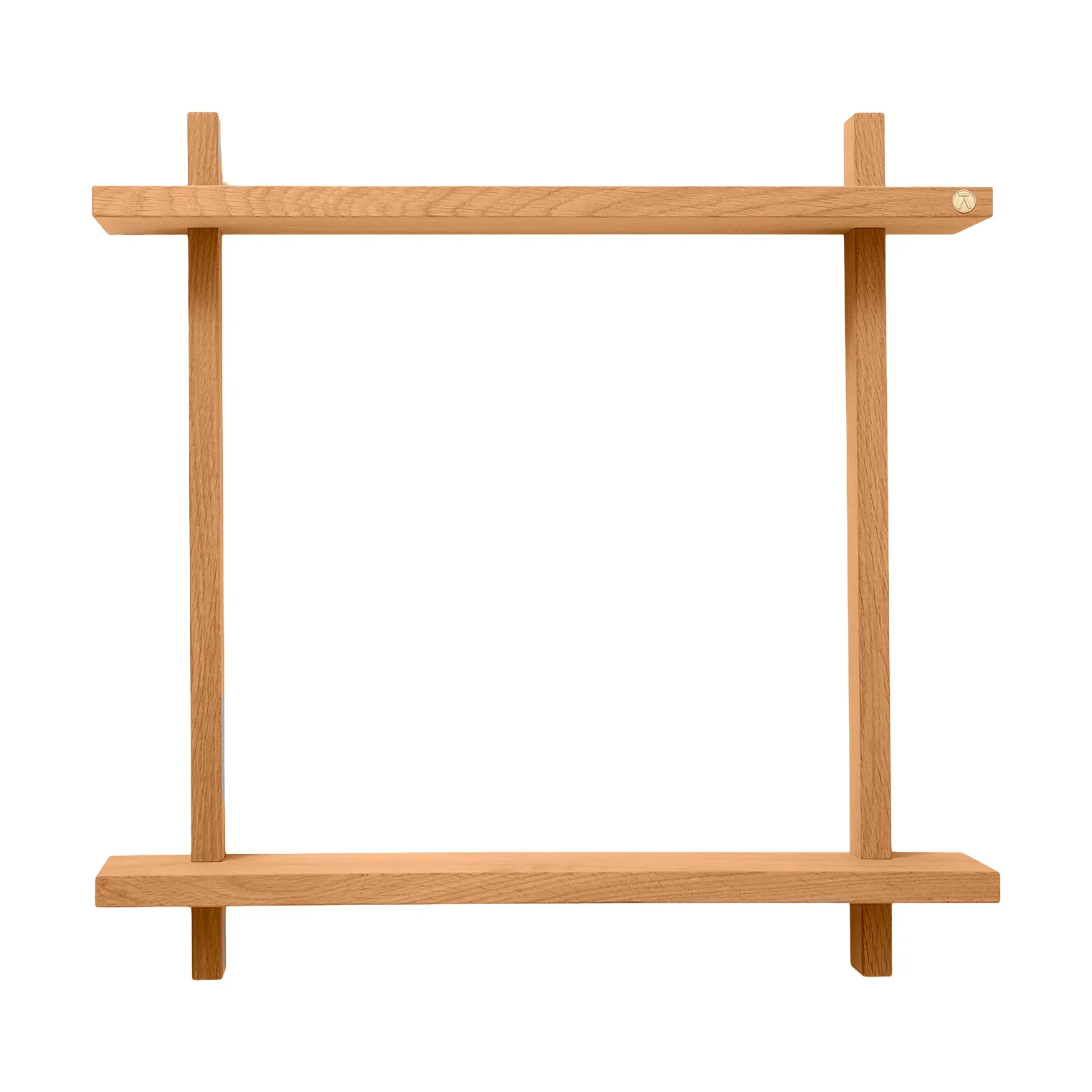 Treat wandplank dubbel, Oiled Nature Oak, 50x12x50 cm Andersen Furniture