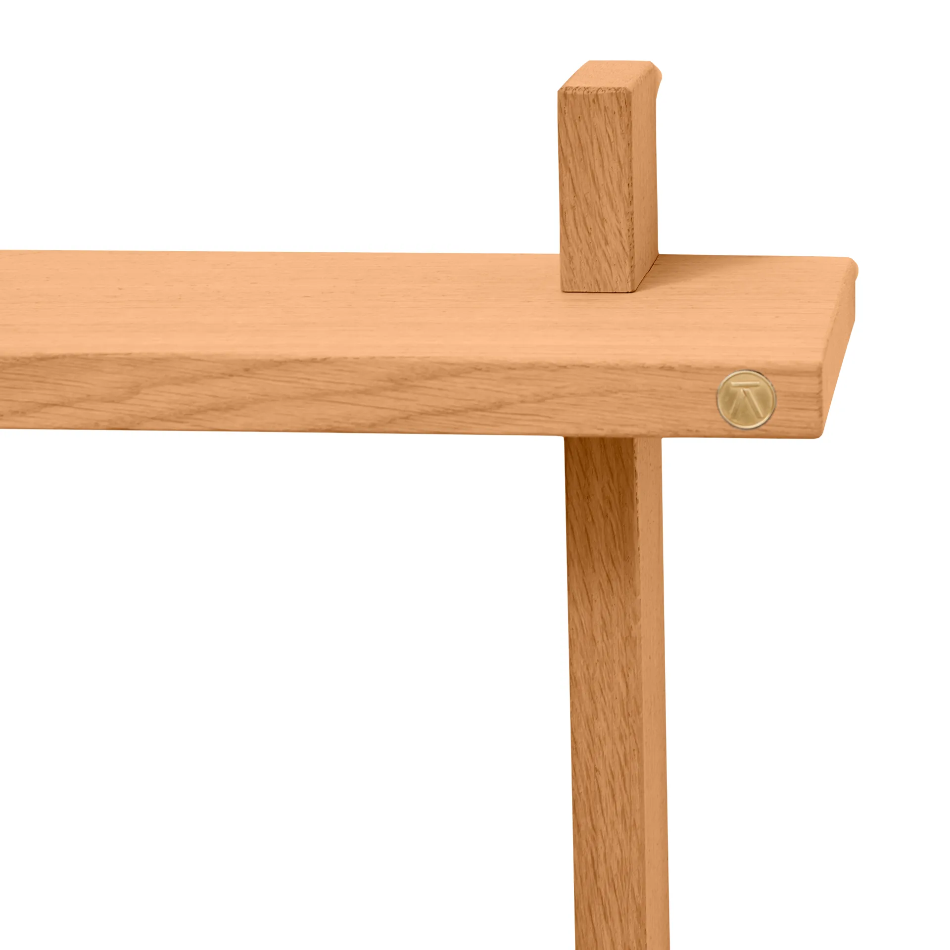 Treat wandplank dubbel, Oiled Nature Oak, 50x12x50 cm Andersen Furniture