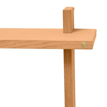 Treat wandplank dubbel - Oiled Nature Oak, 50x12x50 cm - Andersen Furniture