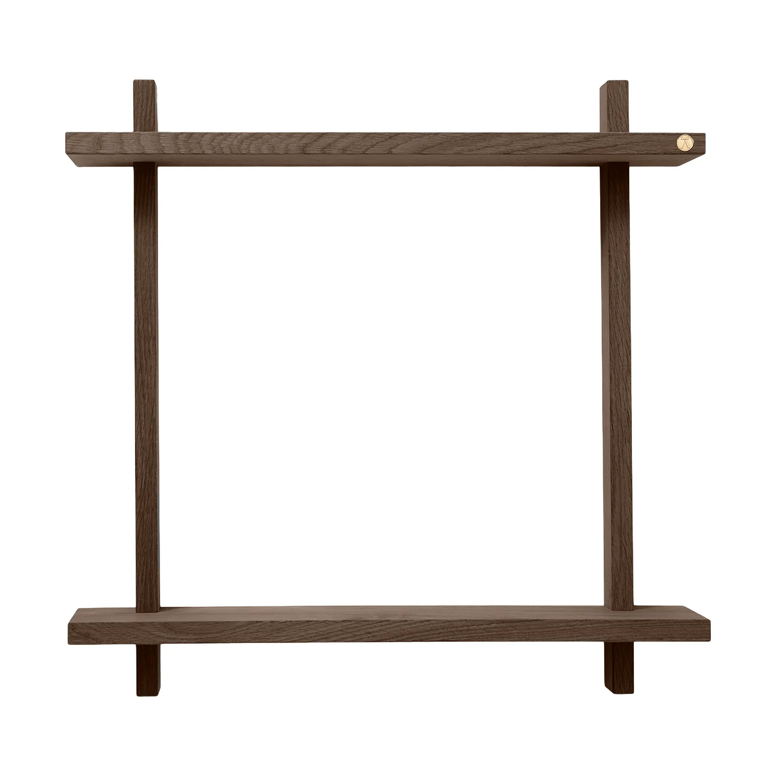 Treat wandplank dubbel, Smoked Oiled Oak, 50x12x50 cm Andersen Furniture