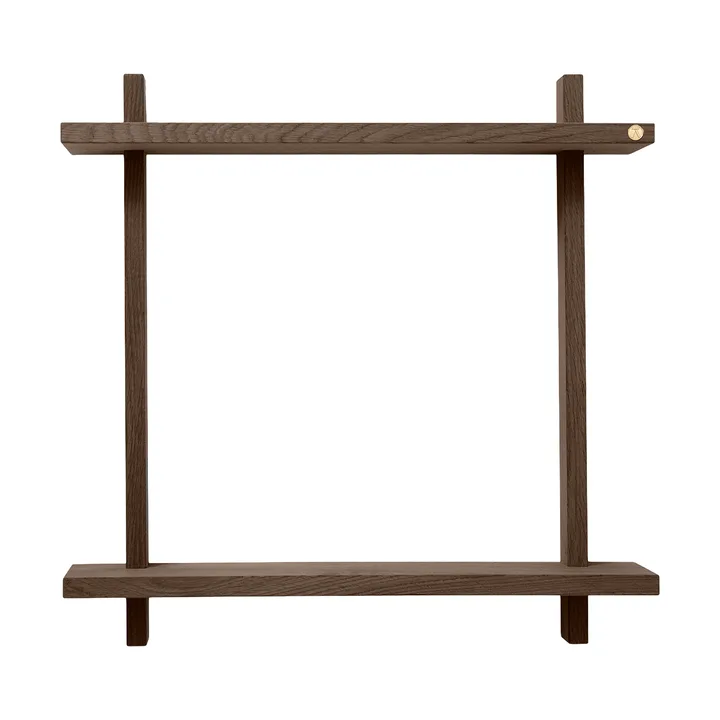 Treat wandplank dubbel - Smoked Oiled Oak, 50x12x50 cm - Andersen Furniture