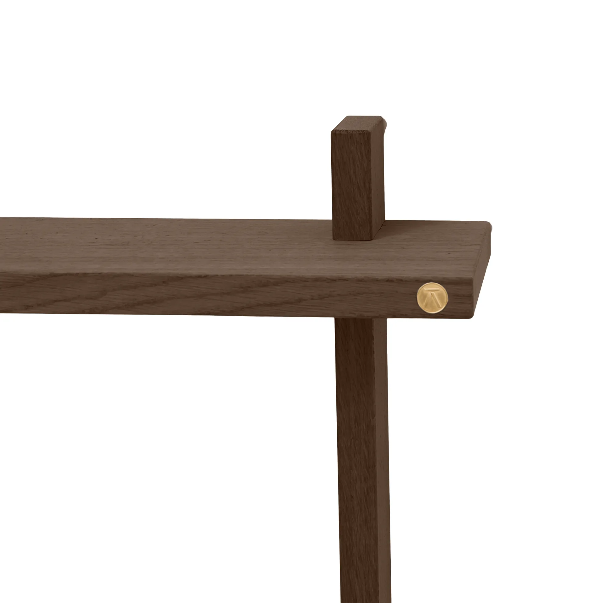 Treat wandplank dubbel, Smoked Oiled Oak, 50x12x50 cm Andersen Furniture