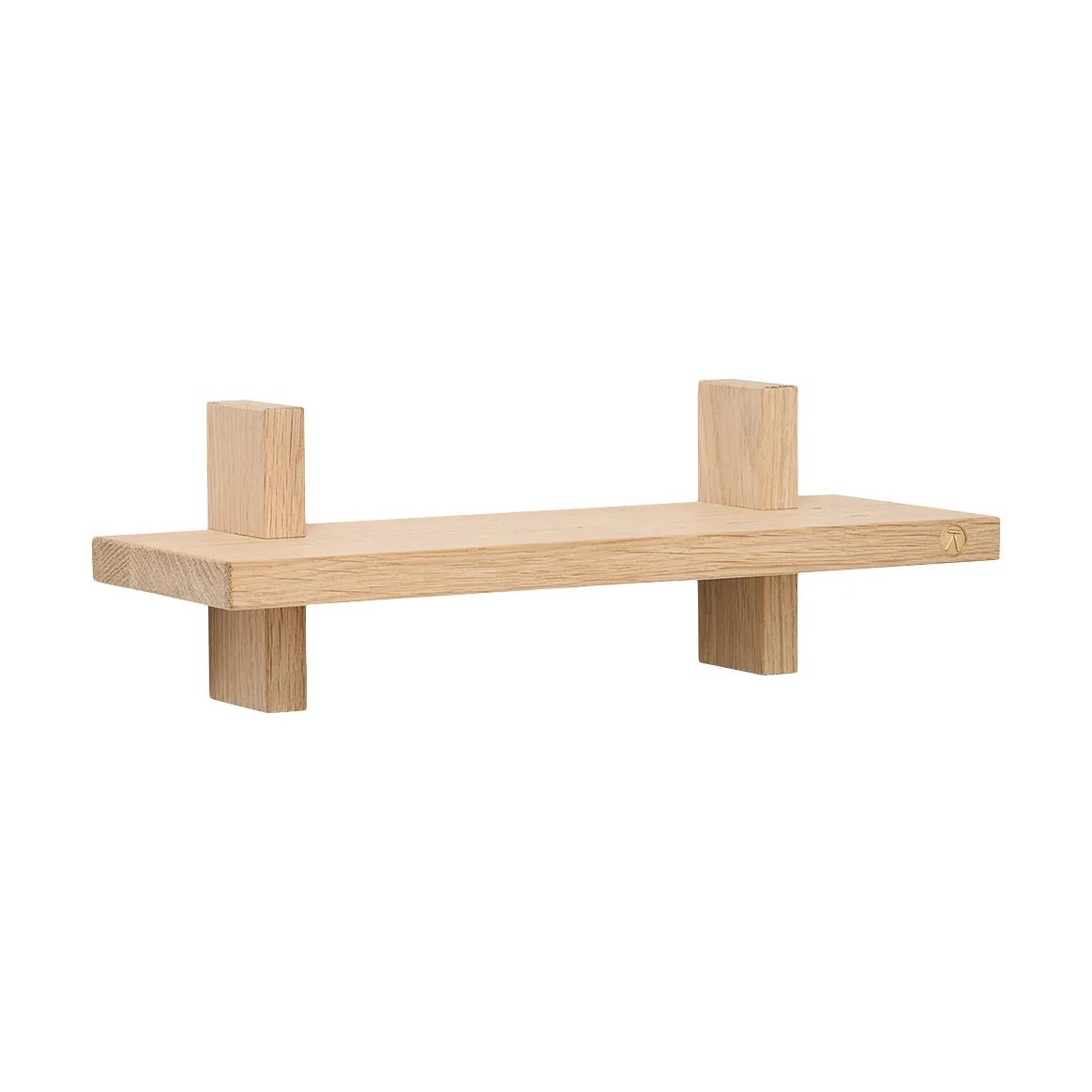 Treat wandplank single, Oak, 34x12x11,2 cm Andersen Furniture