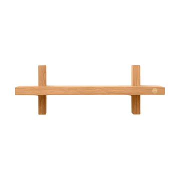 Treat wandplank single - Oiled Nature Oak, 34x12x11,2 cm - Andersen Furniture